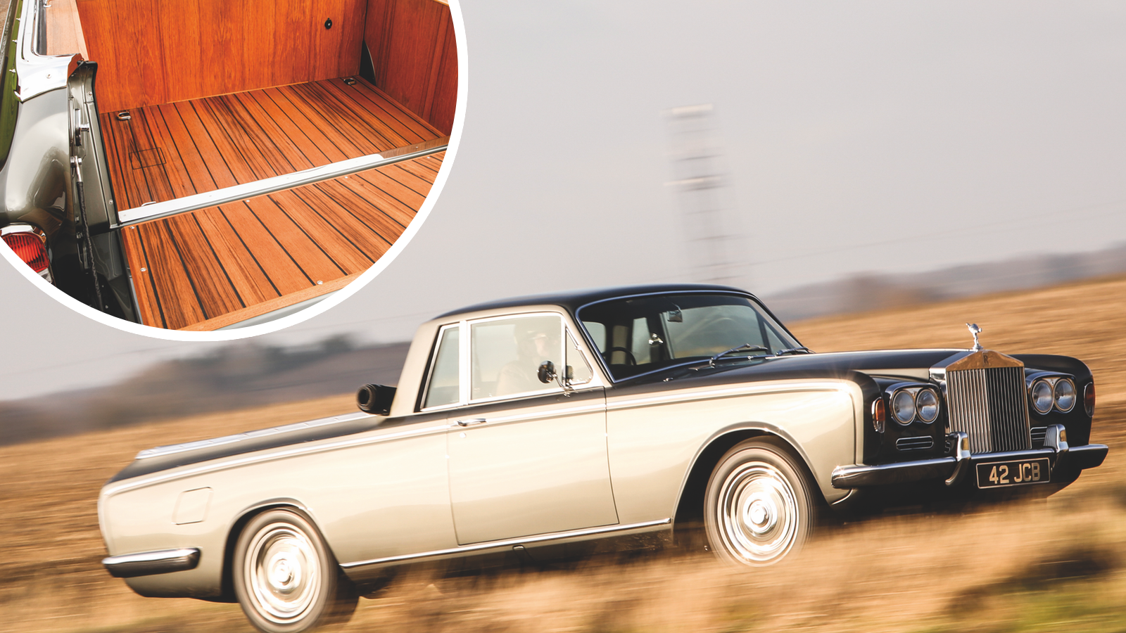 Rolls reversal: Lord Bamford’s brilliantly bonkers Rolls-Royce pick-up