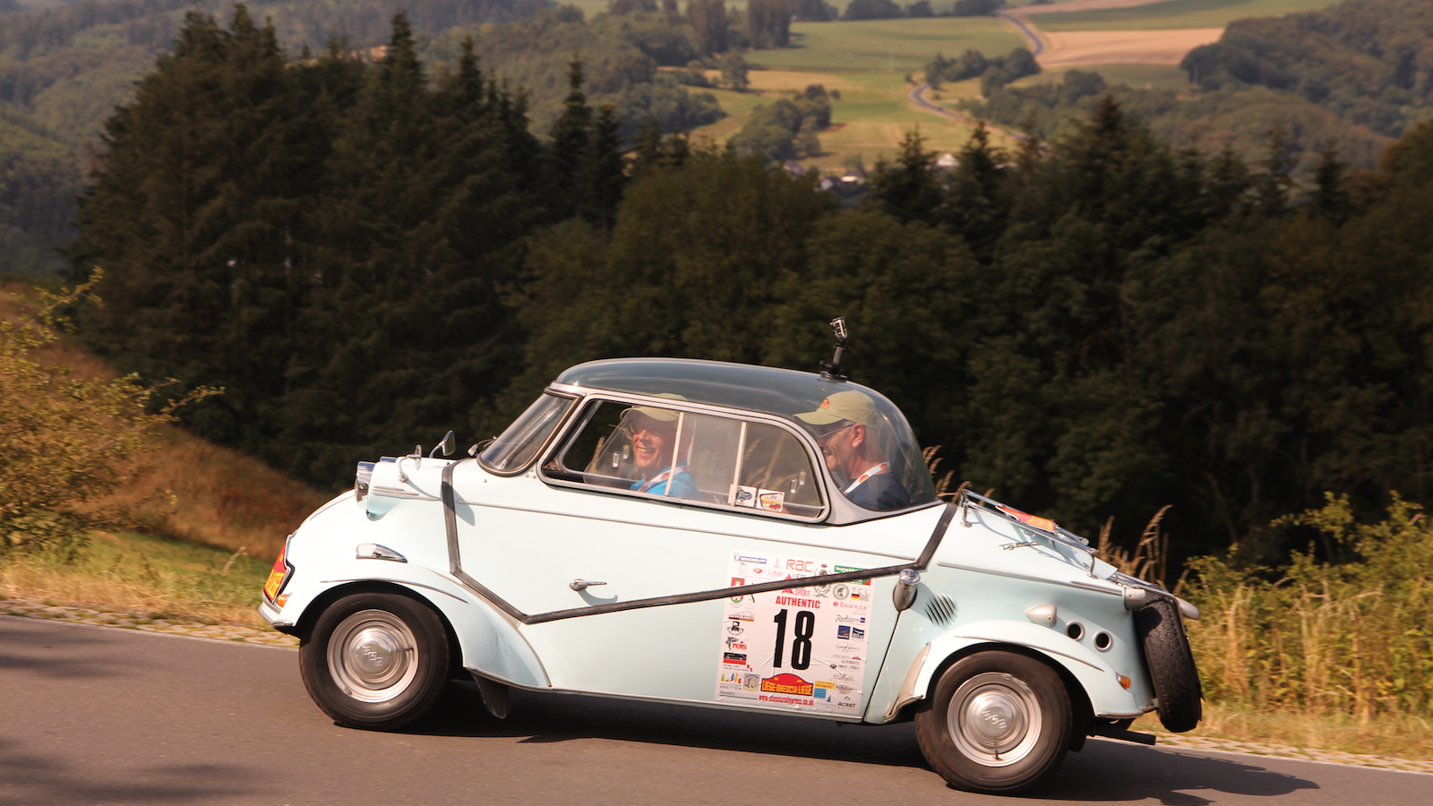 The Liège-Brescia-Liège microcar rally proves size isn’t everything