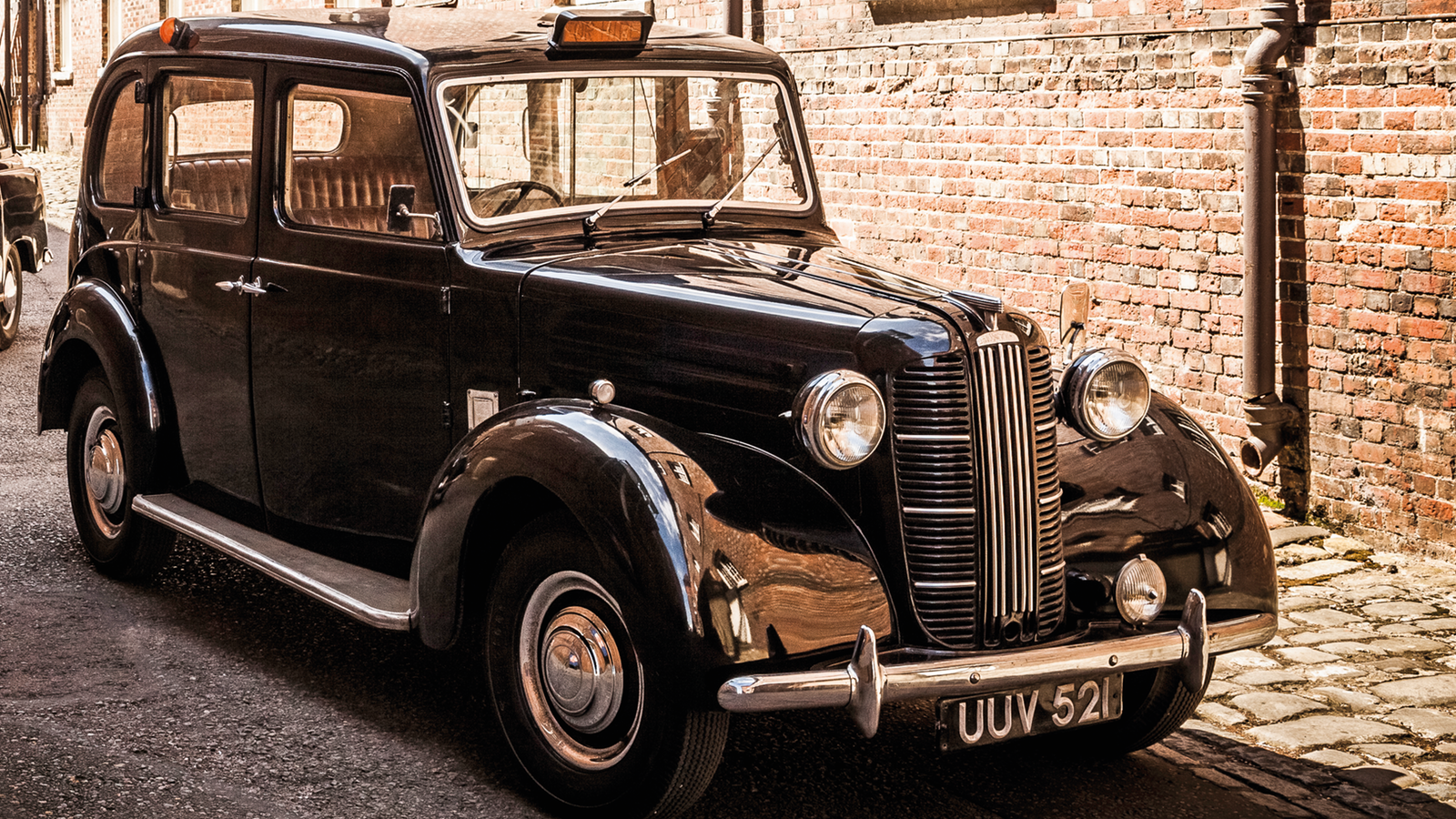 Taking a ride in the original black cab