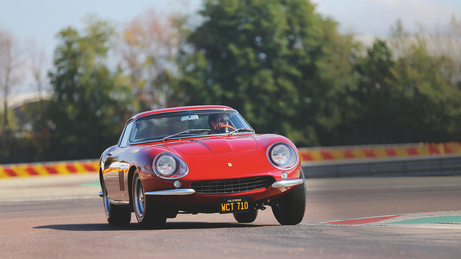 Behind the wheel of Steve McQueen’s Ferrari