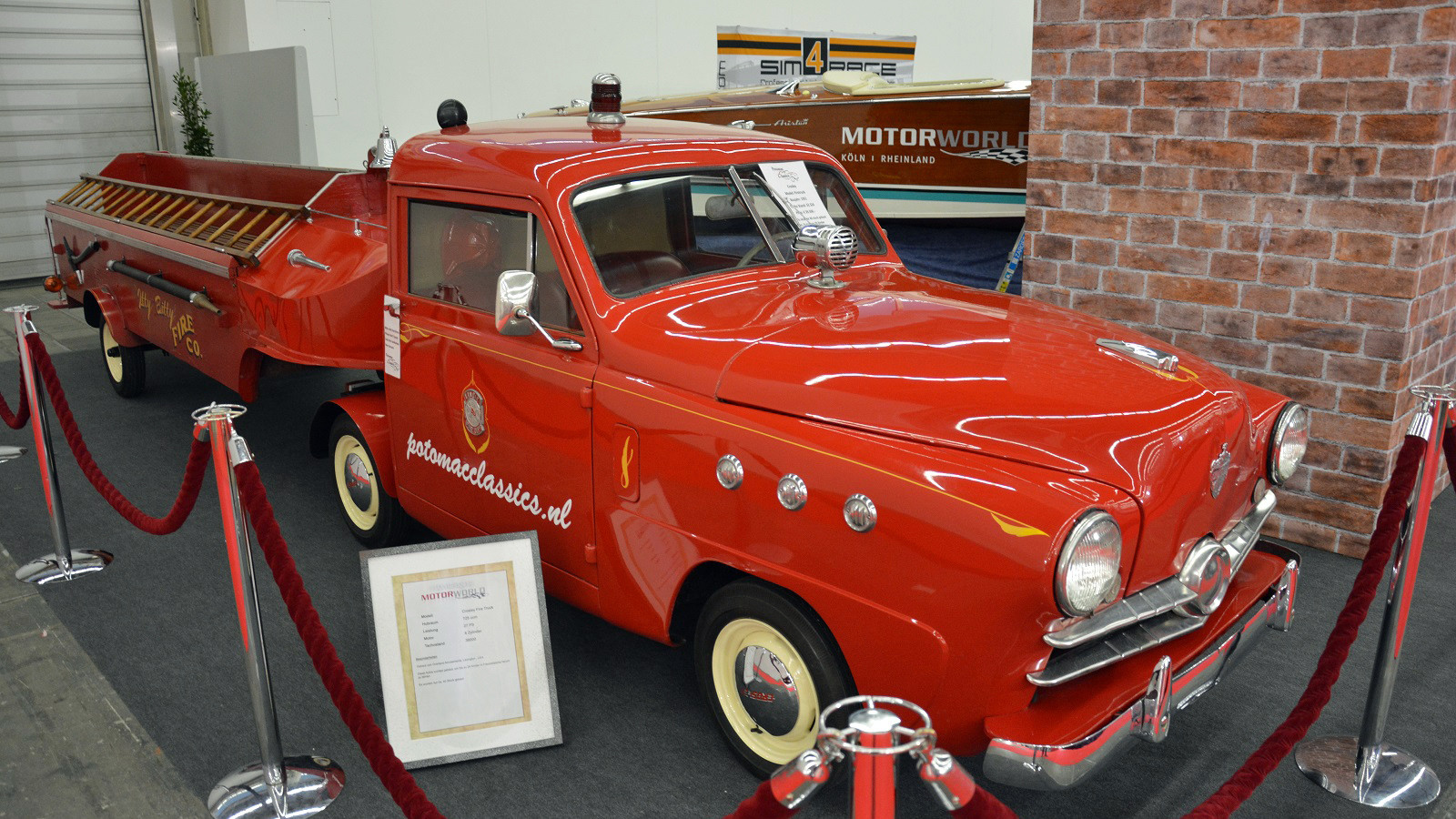 Crosley CD fire truck