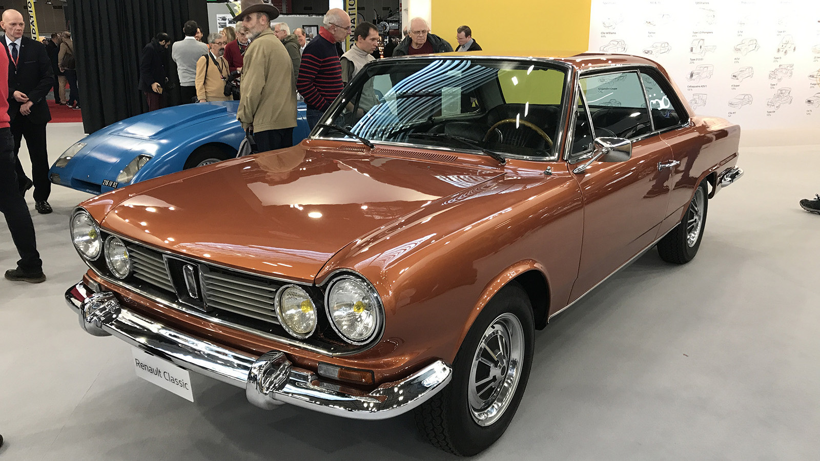 Brown Renault Torino, Rètromobile