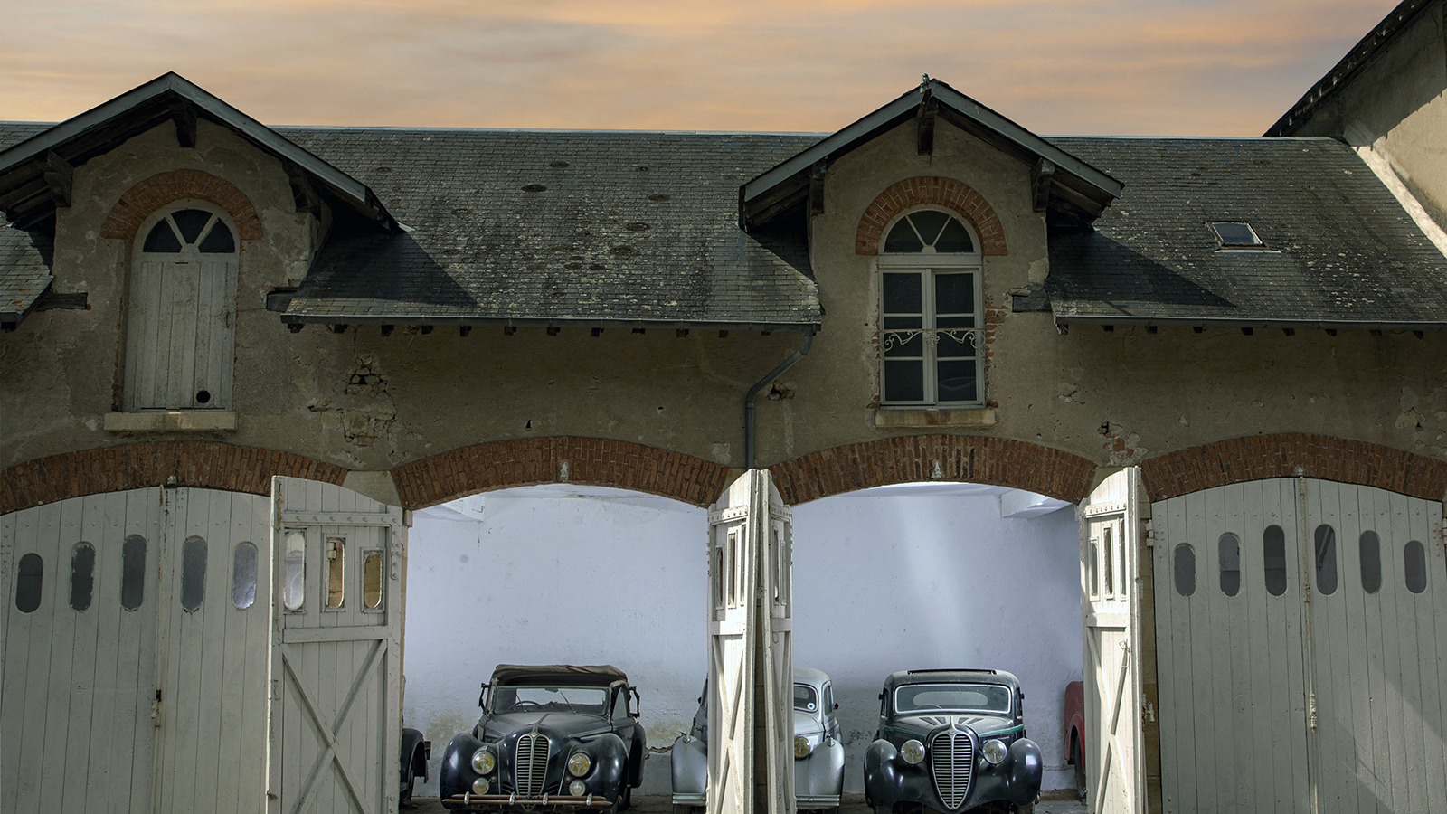 Glamorous garage
