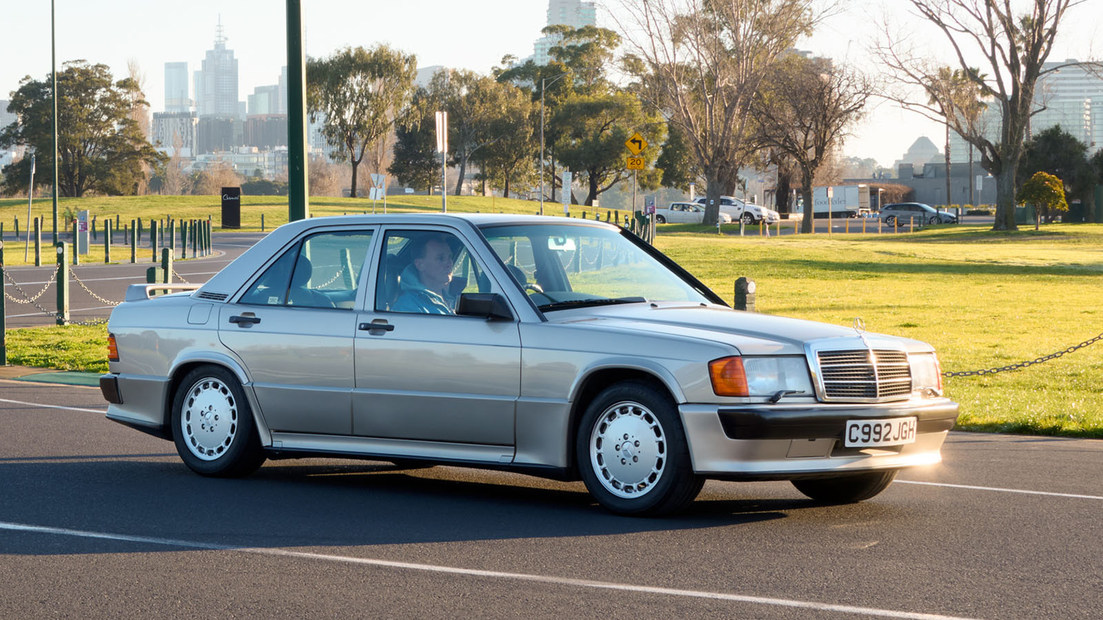 Ayrton Senna’s Mercedes-Benz 190E is for sale
