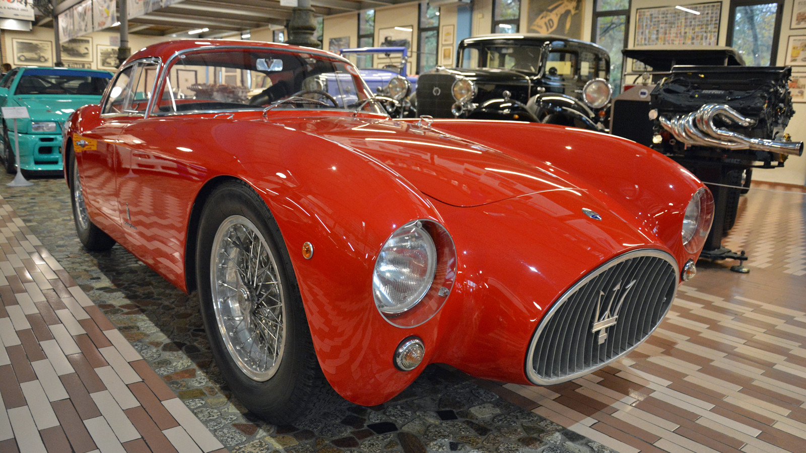 The Maserati treasures of the incredible Panini collection