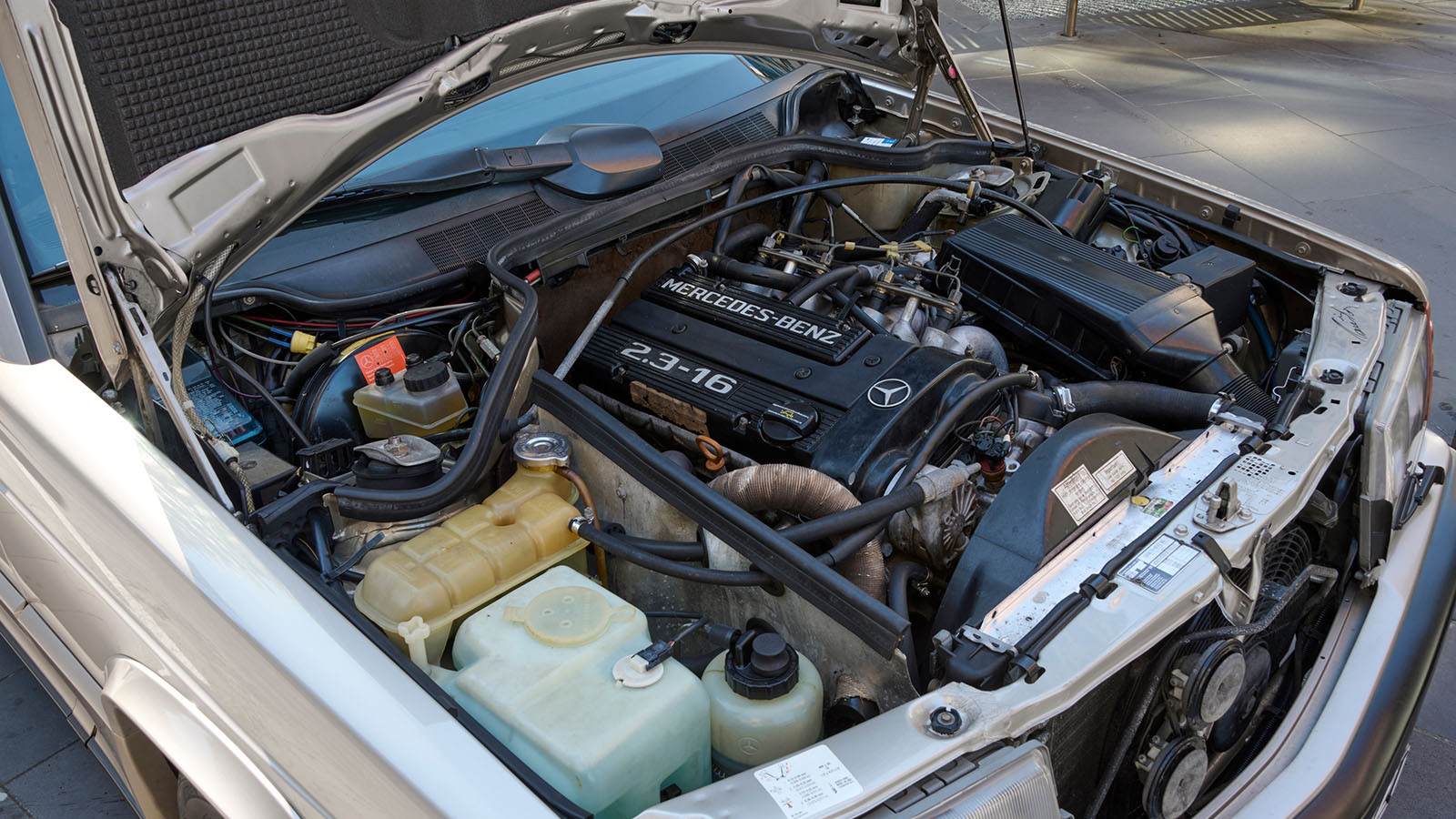 Ayrton Senna’s Mercedes-Benz 190E is for sale