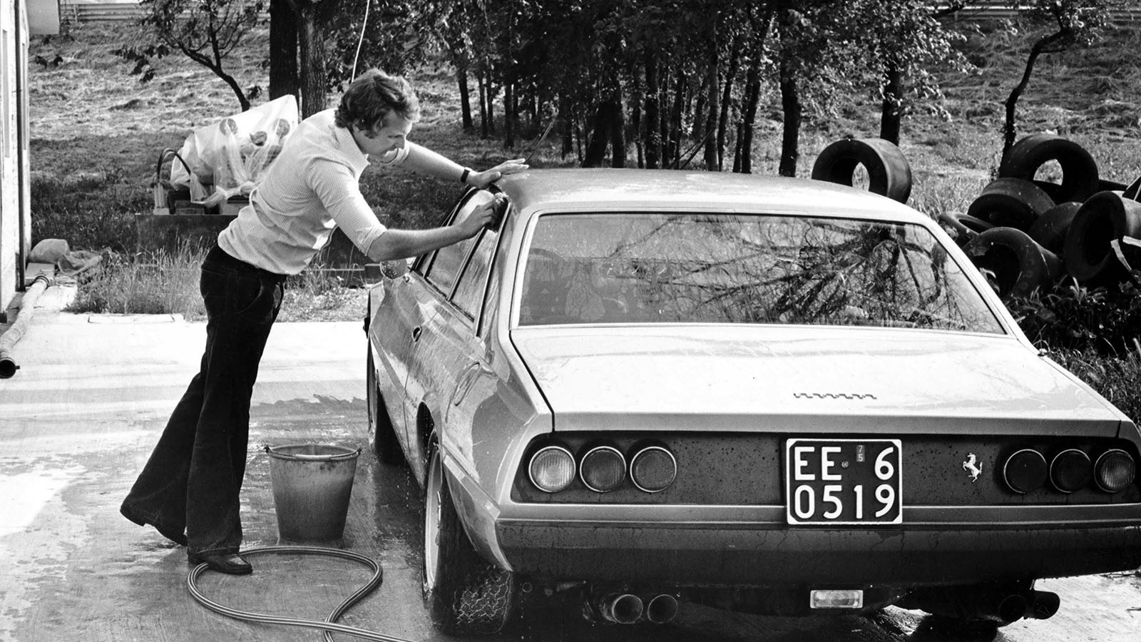 Niki Lauda’s Ferrari is for sale