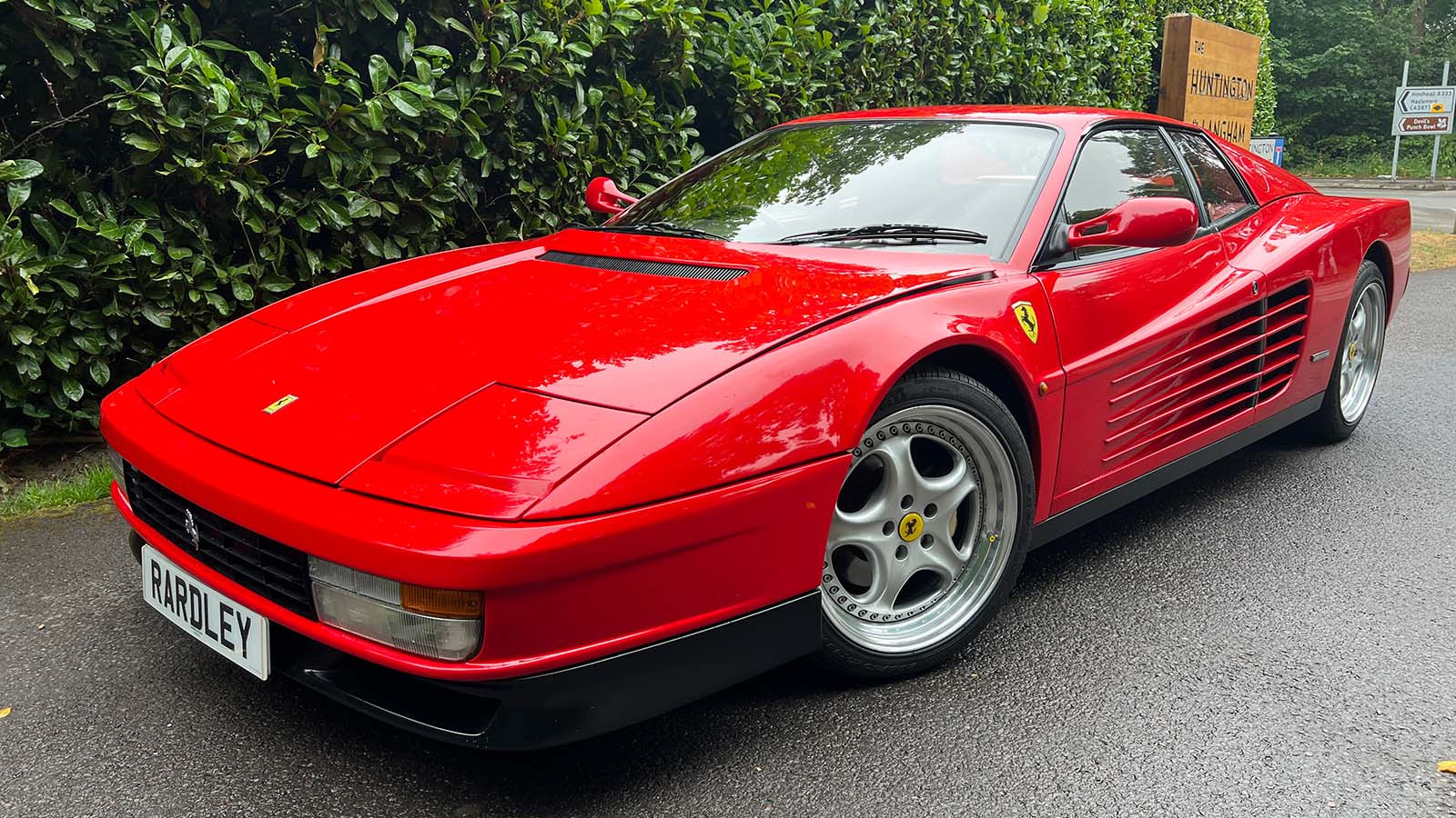 Rod Stewart’s Ferrari Testarossa is for sale
